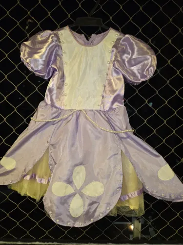 Vestido infantil da Princesa Sofia