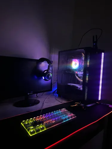 Pc gamer com placa de vídeo