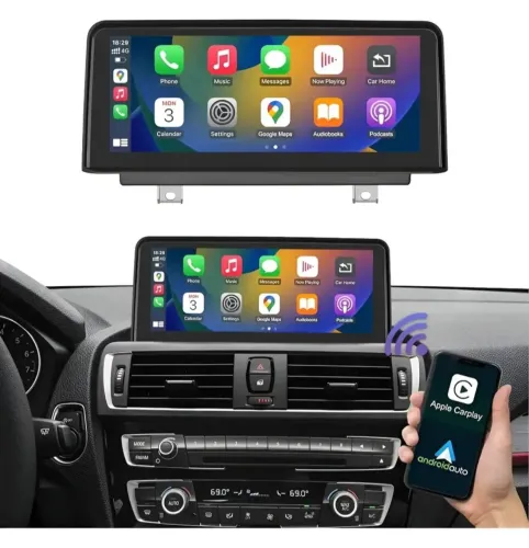 Central Multimídia bmw 10.25 Android e carplay
