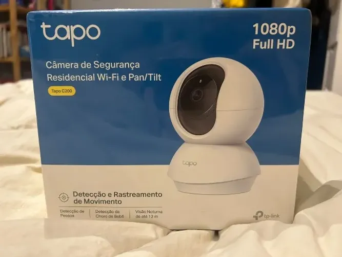 2x TP-Link Tapo C200 1080p Full HD - Novas, Nunca Usadas