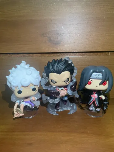     Funko Pop Original Luffy Gear 4 Chase Gear 5 Itachi Naruto One Piece