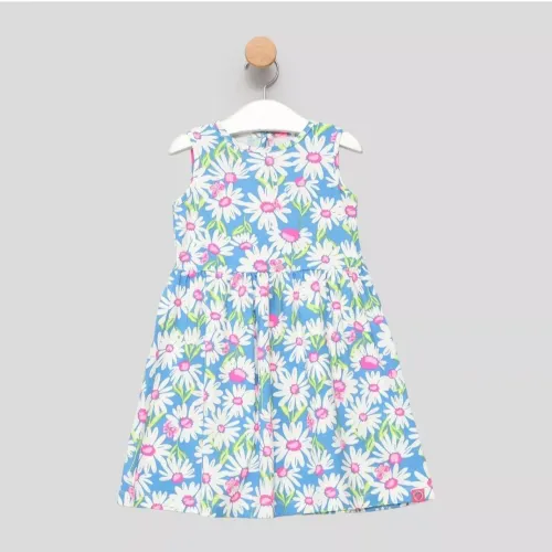Vestido floral Momi 8 anos Novo