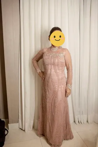 Vestido de Festa Longo Todo Bordado ? Usado 1x em Casamento