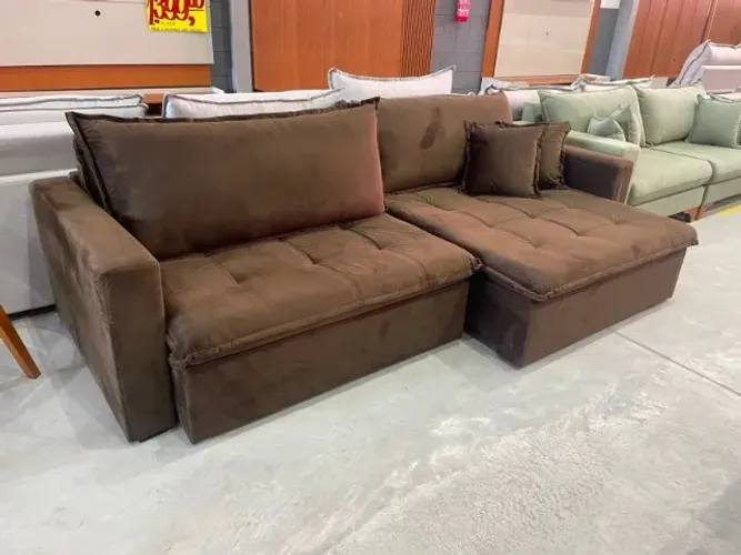 Sofá Gigante Caixa Zero NOVO