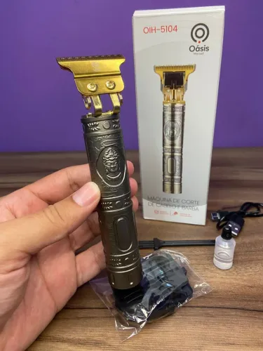Máquina de Corte de Cabelo Acabamento e Barba Oásis Market OIH-5104