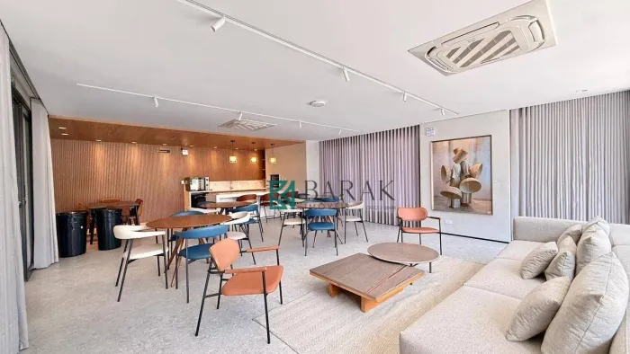 Apartamento MOBILIADO com 1 dormitório para alugar, 45 m² por R$ 3.200/mês - Zona 01 - Mar