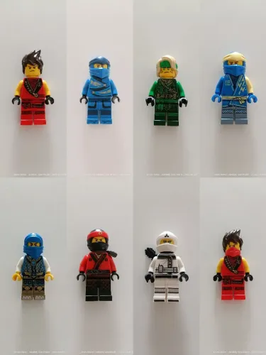 Lego Lote 12 Minifigures Ninjago
