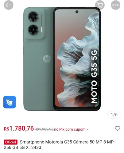 Celular Motorola G35