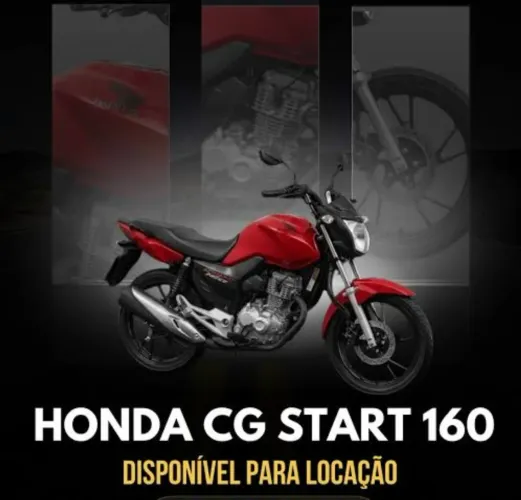 Moto disponível para locação 220$ semana