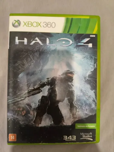 Halo 4 - Xbox 360 - Mídia Física Original - Completo com 2 Discos