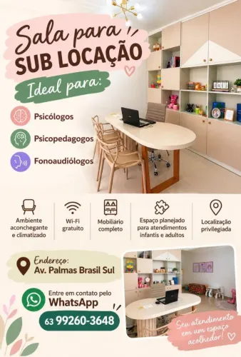 Sala para sublocação