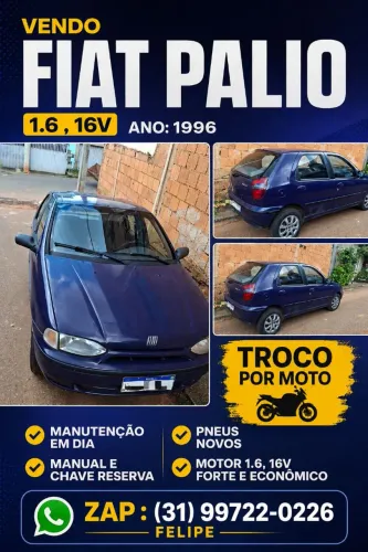Fiat Palio 1.6 MPI 16V 2P 1996
