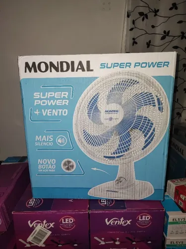Ventilador de mesa mondial turbo NOVO NA CAIXA