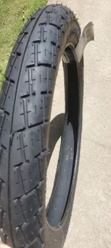 Pneu moto aro 18 dianteiro fan titan start 125150160 etc iratires flashtires não é remold