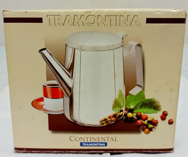 Bule p/ Café e Leite Continental TRAMONTINA. 