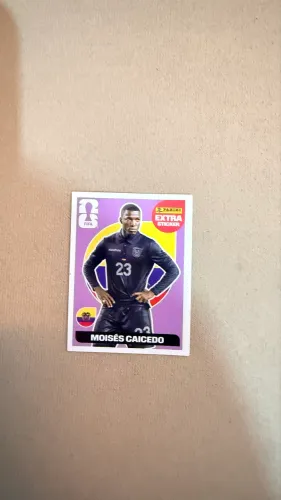 Figurinha Extra Legend Caicedo (EQU)