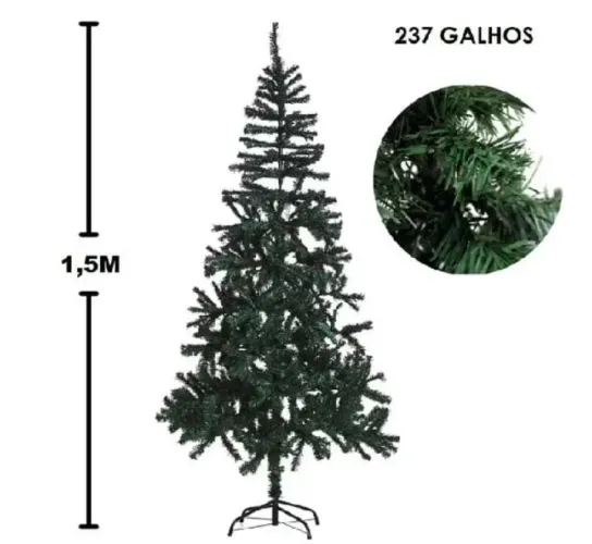Árvore de natal 1,50