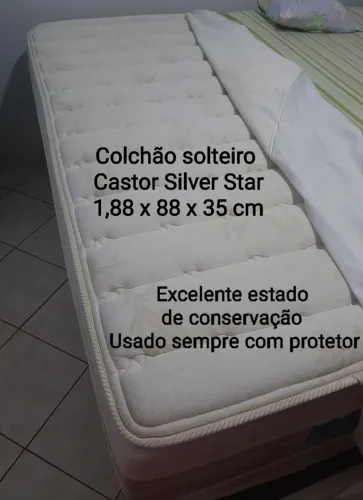 Colchão Castor Silver Star solteiro