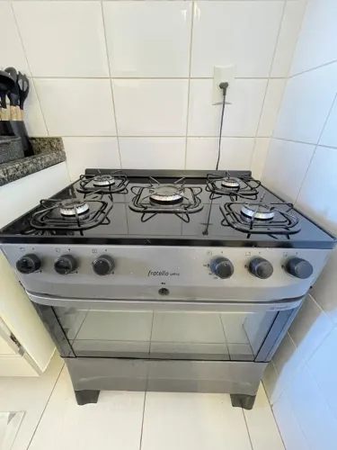 Fogão fratello vetro 5 bocas