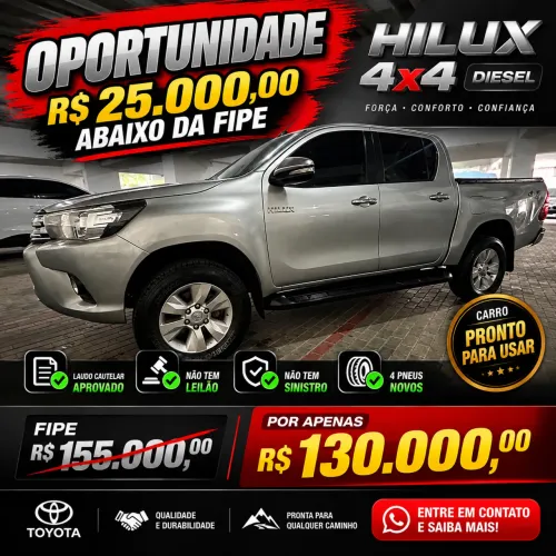 Toyota Hilux CD SR 4X4 2.8 TDI Diesel Aut. 2016