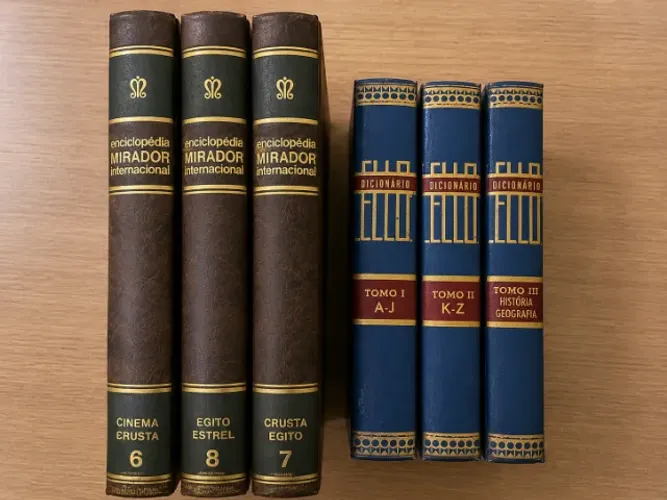 Enciclopédia Mirador Internacional Completa + Dicionários | 27 Volumes