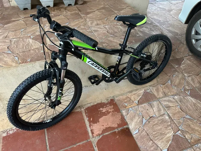Cannondale Trail jr Aro 20 Infantil - Pneus Novos alexrims shimano Promax