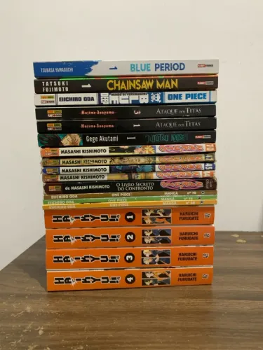 Coleção de Mangás variados
