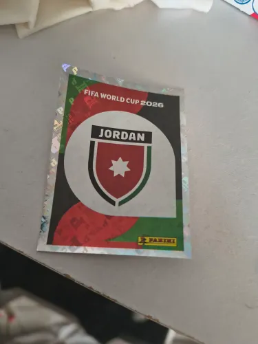 Figurinha da copa Jordânia Jordan Jor 1
