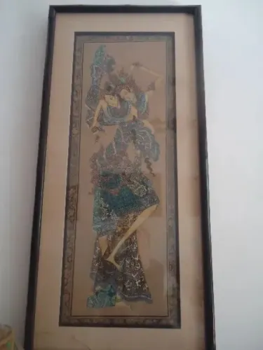 Pintura indonesia casal