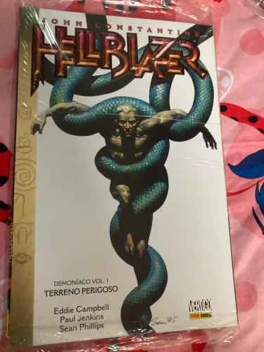 Lote 2 HQs Hellblazer: Terreno Perigoso (Lacrado) + Indigno - Panini