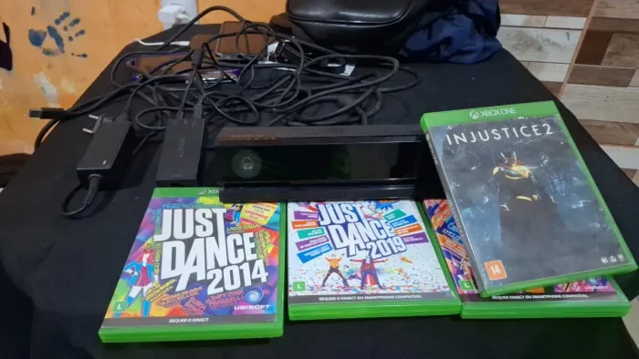 Xbox series s kinect com fontes