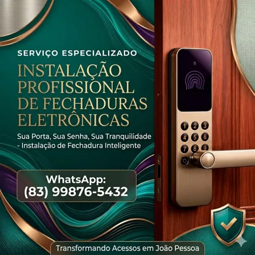 Precisando instalar sua fechadura eletrônica?