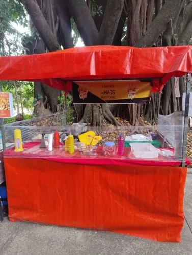 Barraca 2x2 vermelha