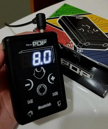 Fonte Tatuagem PS Mini Pop Electric Ink na Caixa