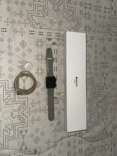 Apple Watch Series 3 38mm Cinza Espacial - Completo com Caixa e Carregador