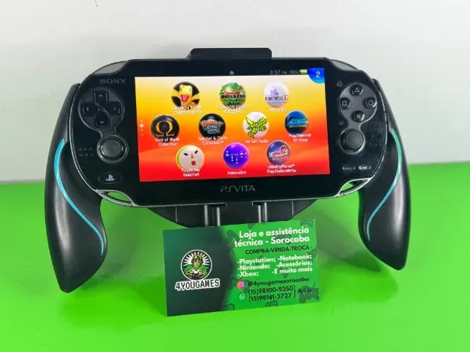 PS VITA - COMPLETO + JOGOS
