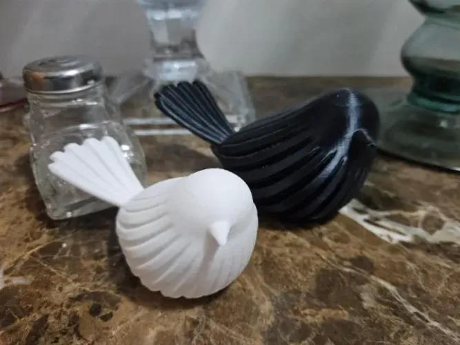 ? Pássaro Decorativo Japandi | Impressão 3D Minimalista