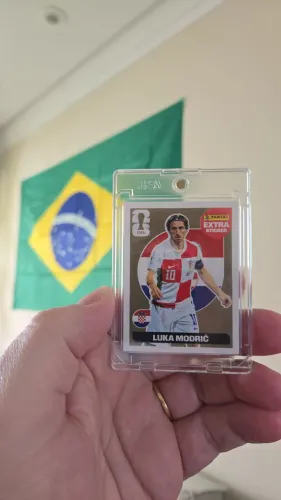 Luka Modric Gold - Figurinha extra legend