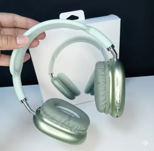 FONE BLUETOOTH HEADPHONE P9, VERDE