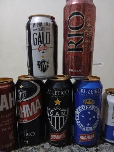 Latinhas de cerveja pra colheçonadores