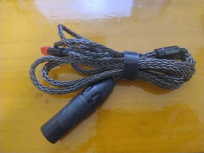 Cabo OpenHeart  XLR 4 Pinos p/ Sennheiser HD650 HD600 HD6XX