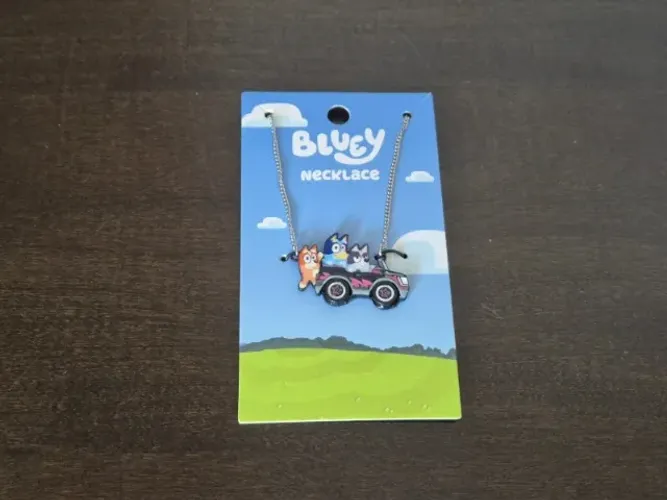 Colar Com Pingente Bluey. Her. Original. Novo!