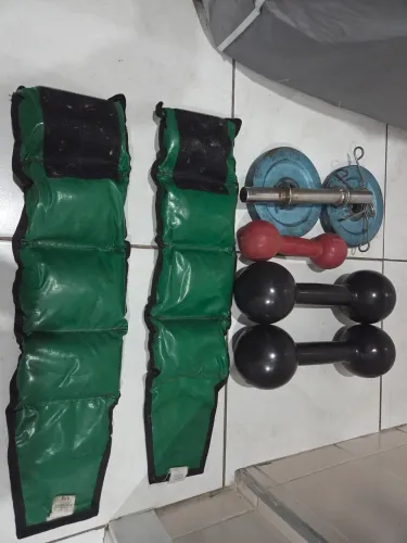 Kit treino musculação