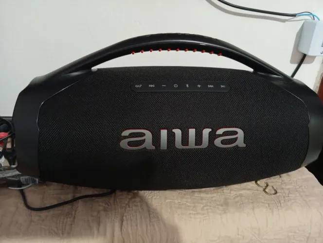 Caixa de Som Bombox AIWA