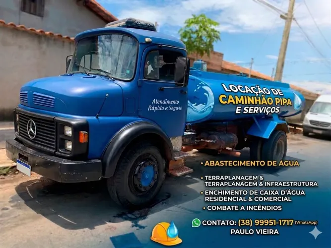 Locação de Caminhao Pipa