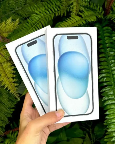 Iphone 15 128GB azul lacrado | 1 ano de garantia apple