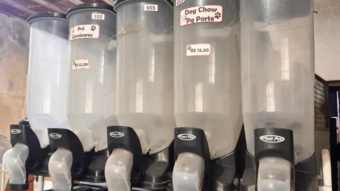 Dispenser pra ração 10 módulos