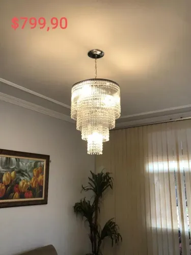 Fortaleza lustres (fabricação própria)
