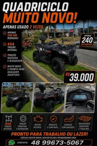 Quadriciclo super novo