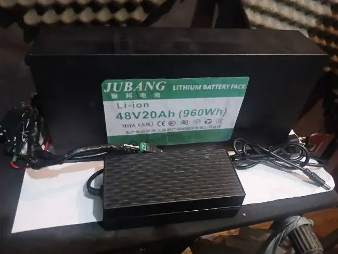 BATERIA DE LÍTIO 48V 20AH PARA BICICLETA ELETRICA